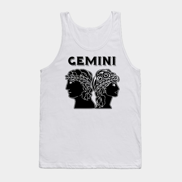 Gemini Tank Top by xxtinastudio